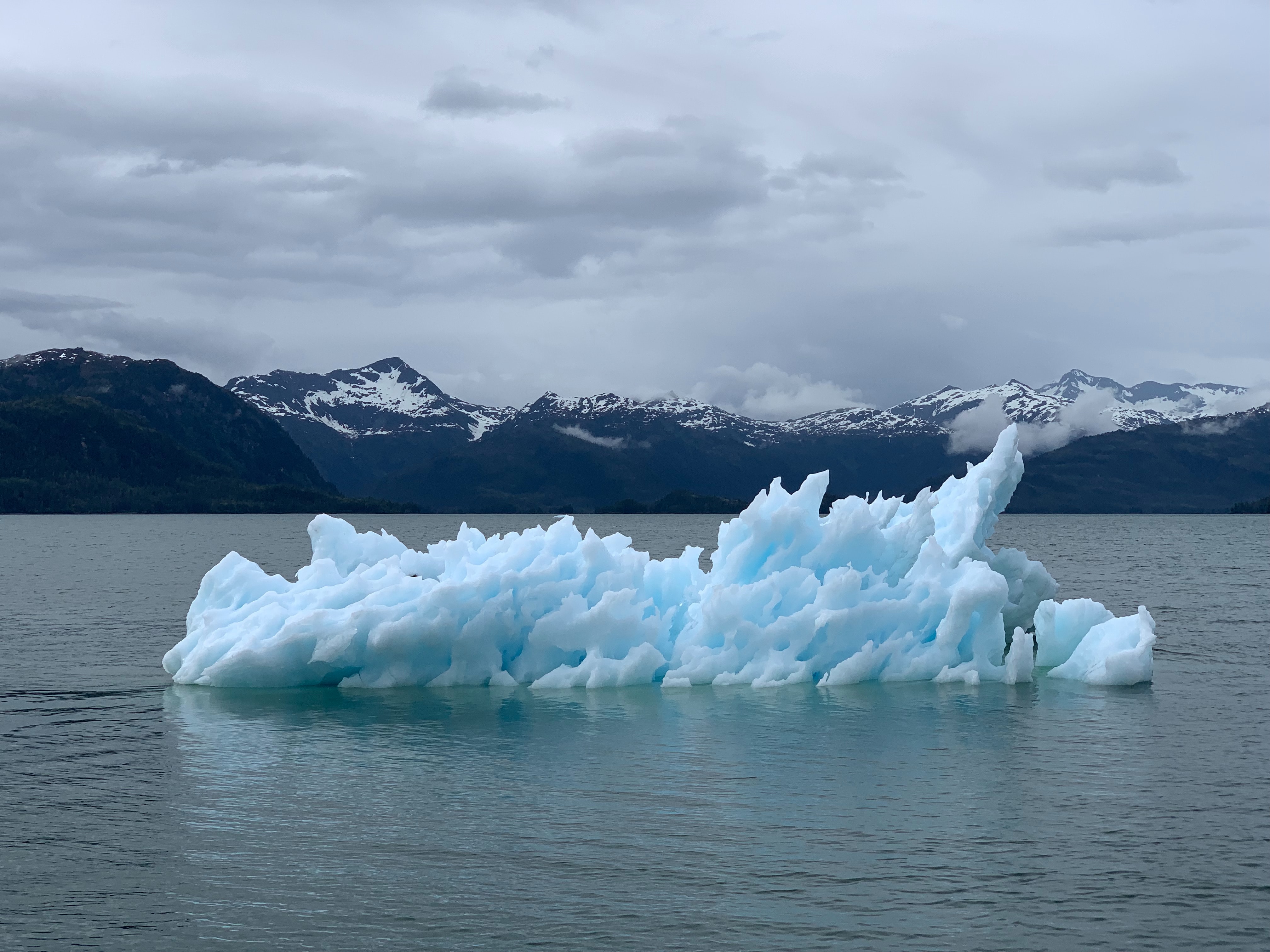 Ice formation in Alaska.