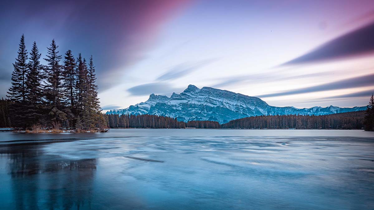 Two Jack Lake in Banff, AB.