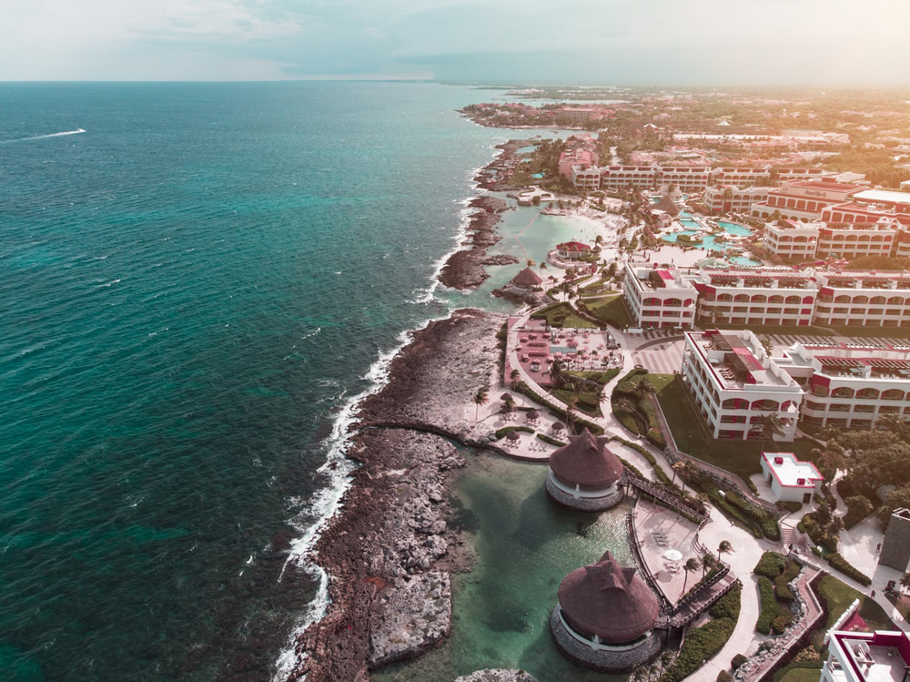 Mayan Riviera, a popular romantic getaway